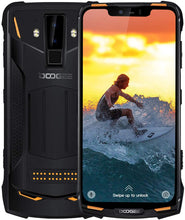 Load image into Gallery viewer, DOOGEE S90C Rugged Smartphone Unlocked 4G, Dual SIM Unlocked Cell Phone Android 9.0, IP68/IP69K Waterproof Helio P70 4GB+64GB, 6.18 inch 5050mAh, 16MP+8MP+8MP AI Camera NFC Wireless Charge, Orange
