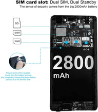 Load image into Gallery viewer, Unlocked Cell Phones Dual 4G LTE, Android 8.1, 5.2 Inch Quad-core HD Unlocked Smart Phone, 16GB ROM/64GB Phones, Compatible with ATT, T-Mobile, Cricket, Metro PCS, Straight Talk Other GSM Carriers
